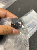 Emtek 86457US10B Emtek 86457 Urban Modern 1-1/8 Inch Geometric Cabinet Knob