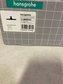 Hansgrohe 26928341 Raindance S 2.5 GPM Single Function Rain Shower Head with QuickClean Technology - Brushed Black Chrome