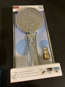 Pfister HydroFuse Handheld Shower Head with QuickConnect Adapter, Hose Included, 6-Function, 1.75 GPM, Polished Chrome Finish, 016WS2HF01QC