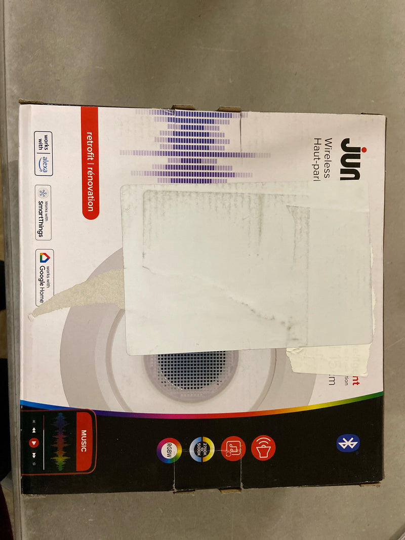 Juno Lighting J6slc Rgbw M6 J6slc 6" Wide Smart Speaker Rgb Led Recessed Light - White