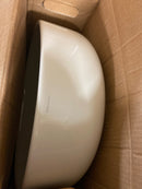 WS Bath Collections Ciotola 4302 .01 Ciotola 18-1/10" Ceramic Vessel Bathroom Sink - Gloss White