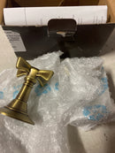 Signature Hardware SHMA449004AGBR Marceau Cross Handles for Widespread Bathroom Faucet - Aged Brass