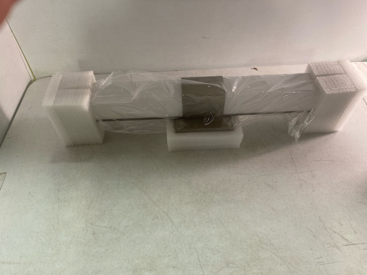 Minka Lavery 5074-84-L Vantage 24" Wide Adjustable CCT LED Bath Bar with White Rectangular Shade - Brushed Nickel