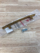 Richelieu hardware BP650128158 Padova Collection 5 1/16 in. (128 mm) Aurum Brushed Gold Transitional Rectangular Cabinet Bar Pull