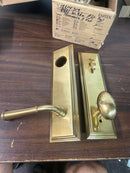 Wilshire Sideplate Entry Lockset by Emtek