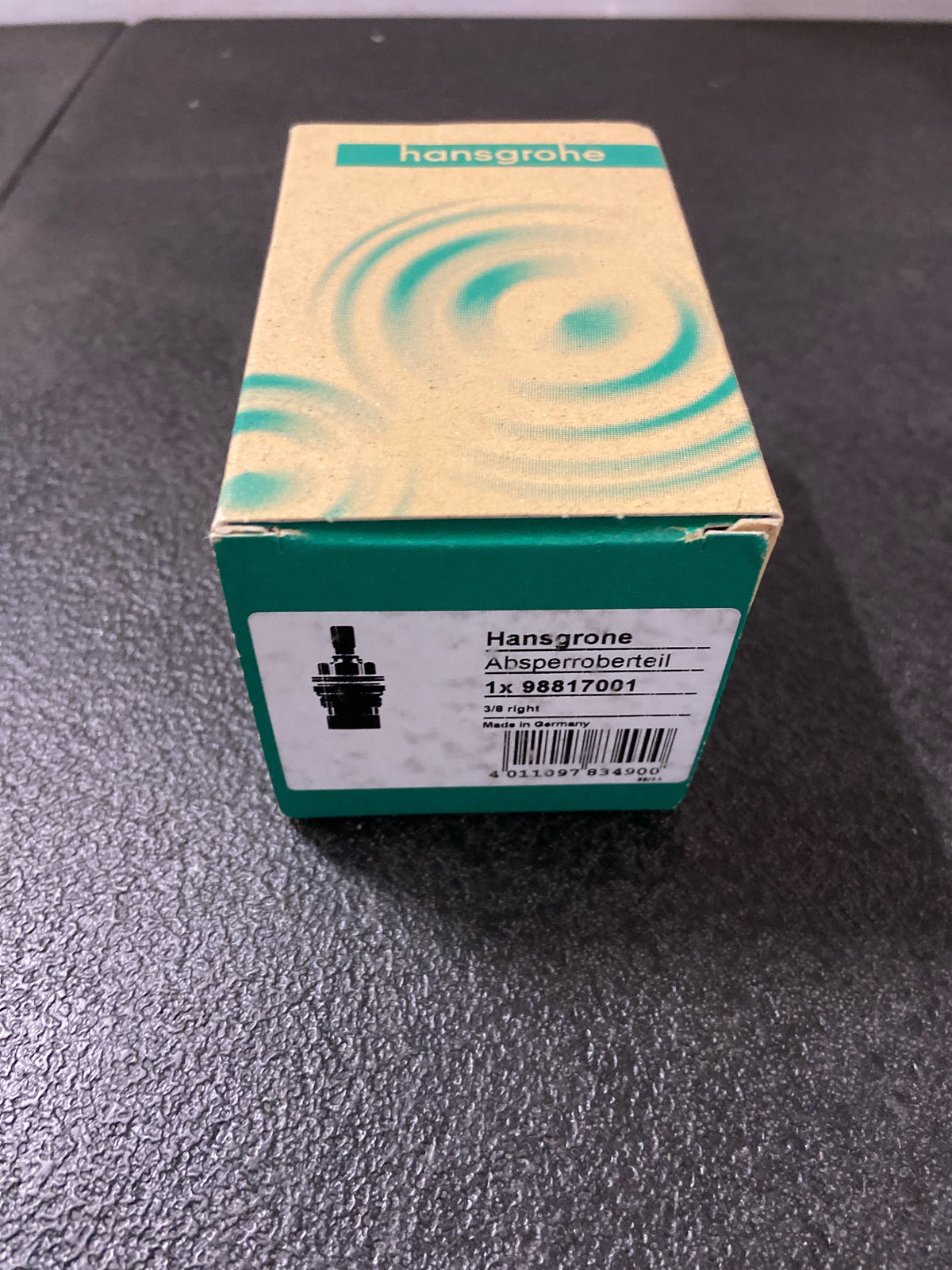 52648123924780 FaucetExpress.ca Hansgrohe 98817001 - Hg Shut Off Upper Part 3/8 Right Usa - Hansgrohe 98817001 - Hg Shut Off Upper Part 3/8 Right Usa