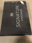 Signature Hardware SHPT4RTGCP Pendleton Deck Mounted Roman Tub Filler Faucet - Includes Hand Shower, Less Valve - Chrome