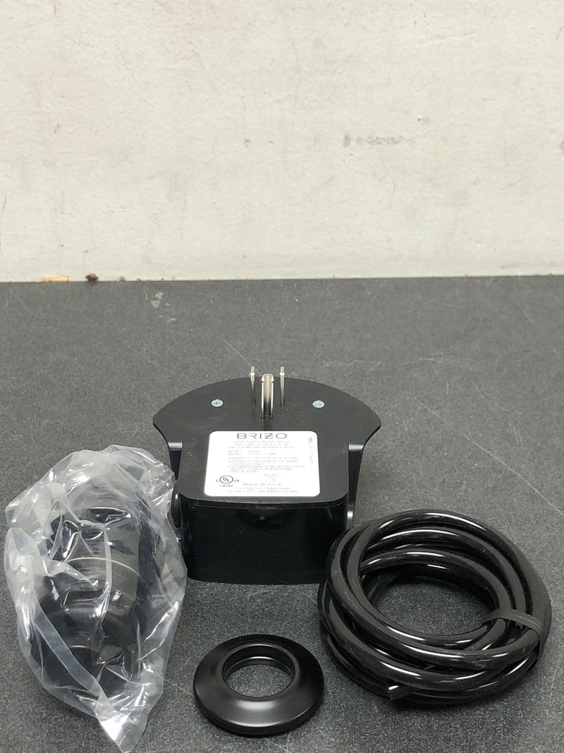 Brizo 69080-BL Air Switch with Dual Outlet - Matte Black