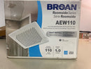 = Broan AEW110 Invent Series Ventilation Fan Roomside Flex Series