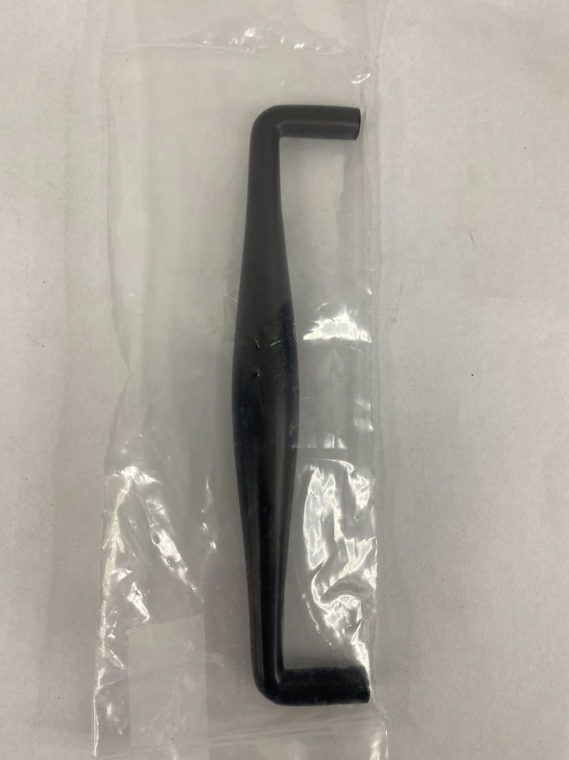 Emtek 86312US19 Contemporary 6 Inch Center to Center Handle Cabinet Pull - Flat Black