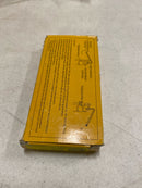 Emtek 95034US3 4" x 4" Spring Mortise Hinge with 5/8" Radius Corners - Pair - Polished Brass