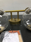 Minka Lavery 2792-695 Auresa 2 Light 16" Wide Vantage Bathroom Vanity Light - Soft Brass