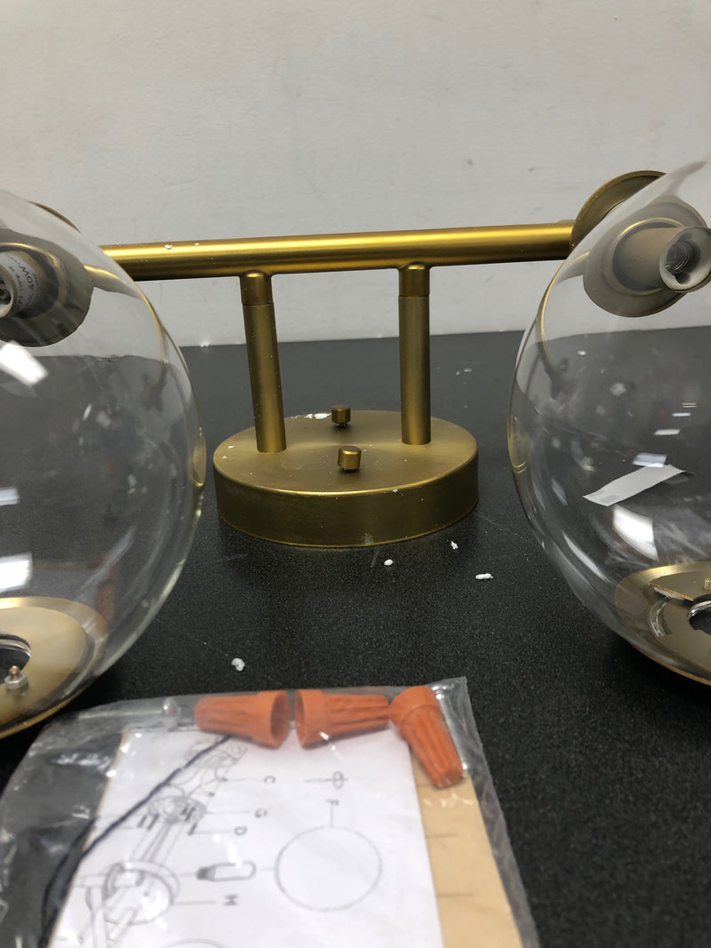 Minka Lavery 2792-695 Auresa 2 Light 16" Wide Vantage Bathroom Vanity Light - Soft Brass