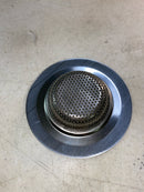 Keeney K820-33 2 Pcs Stainless Steel Kitchen Sink Drain Strainer Wide Rim 4.5" Diameter (Large) Anti Clogging Technology (2 Piece)