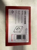 Pfister USC-21SHWB Modern Square Shower Arm Flange - Matte Black