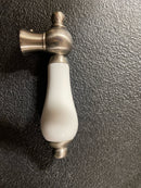Kingston Brass KSH116.PL Porcelain Lever Handle Only - Brushed Nickel