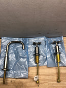 Kohler K-14406-3-BN Purist 1.2 GPM Widespread Bathroom Faucet with Pop-Up Drain Assembly - Brushed Nickel