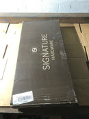 Signature Hardware SHXCRD107PB Ridgeway 1.8 GPM Single Handle Pull-Down Kitchen Faucet - Polished Brass
