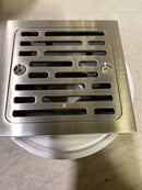 Delta DT062412-SS 4" Tile-In Square Shower Drain - Brilliance Stainless
