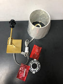 Traditional wall sconce brass (includes led light bulb) - threshold