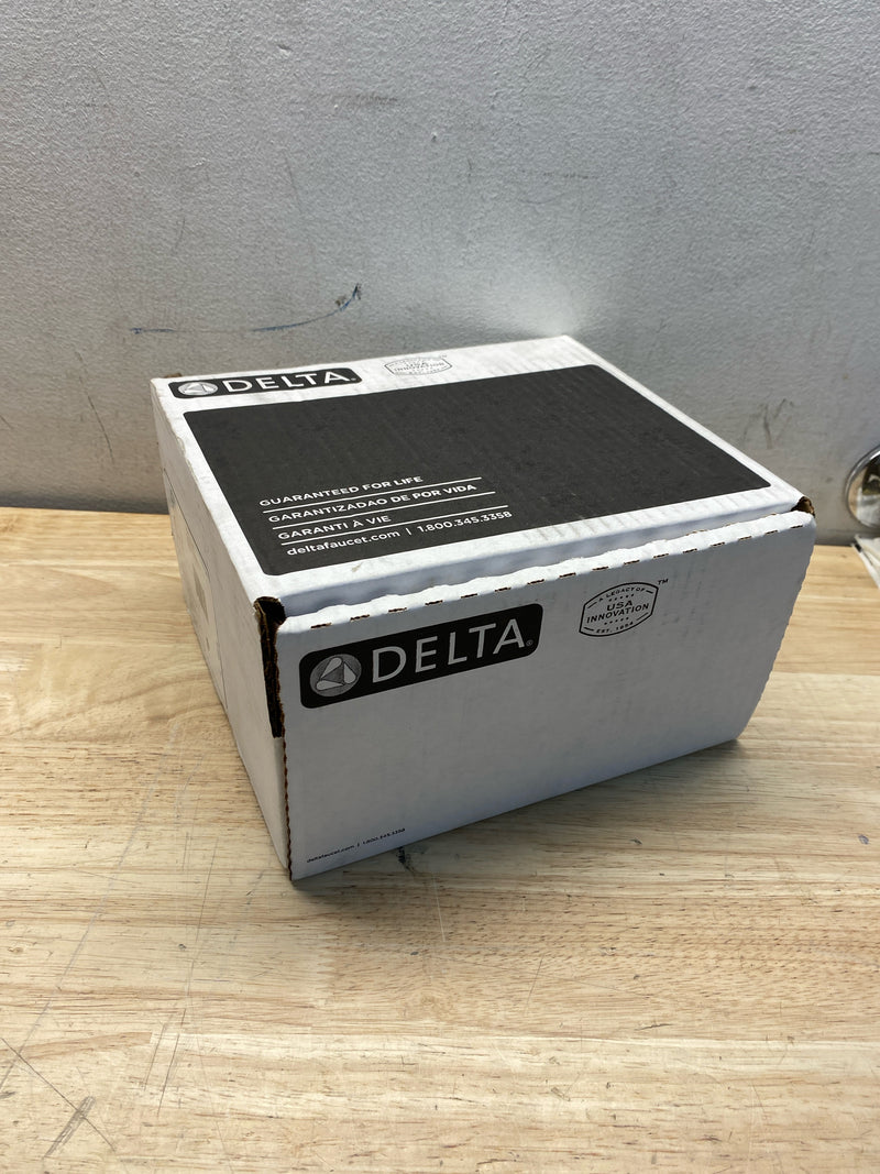 Delta T27T884-BL Broderick 17T Series Thermostatic Valve Trim with Integrated Volume Control and 3 Function Diverter for Two Shower Applications - Less Rough-In - Matte Black