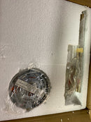 Z-Lite 348S-MGLD Gayson 8" Tall Wall Sconce with Clear Glass Shade - Modern Gold