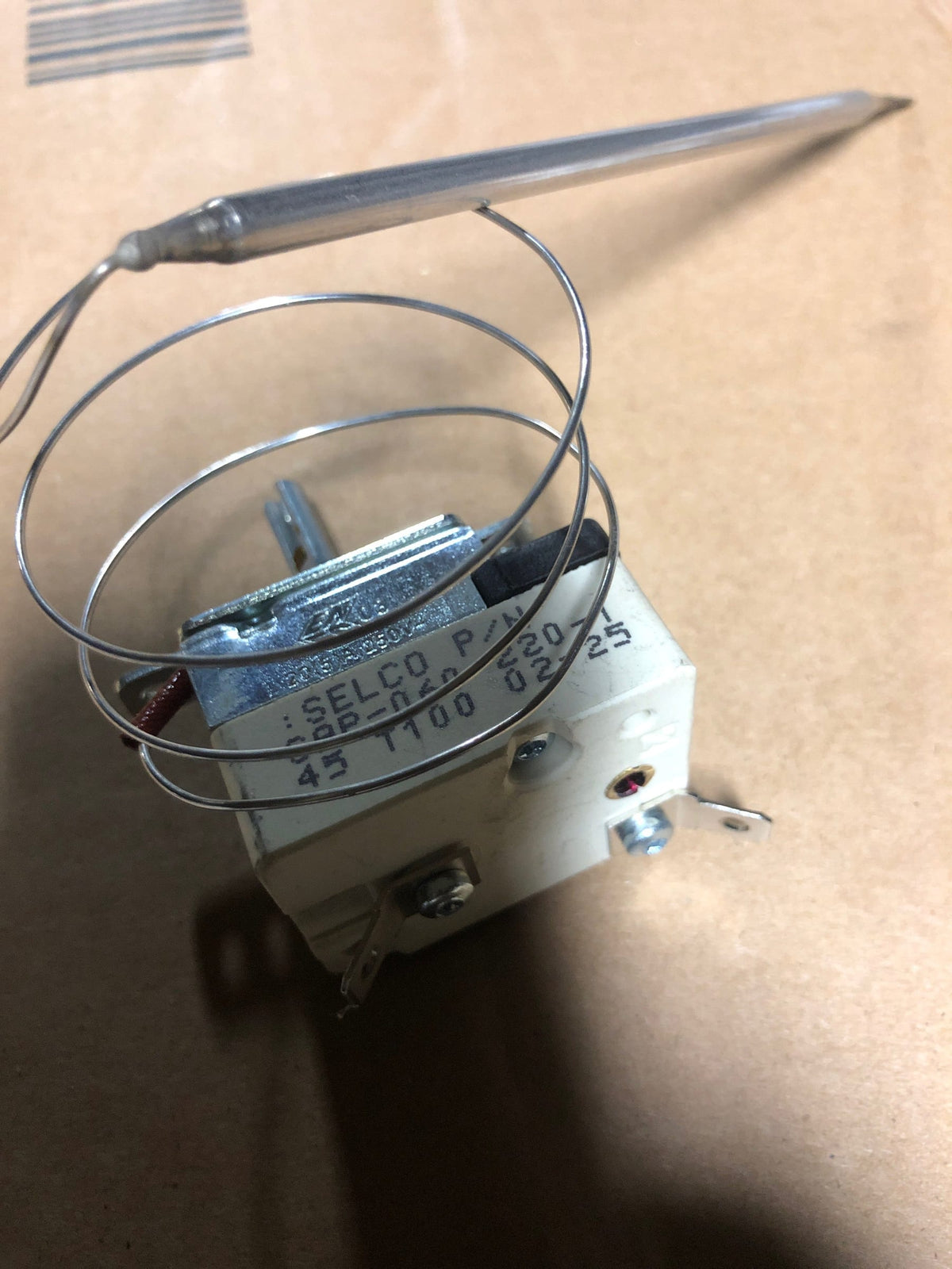 Selco CAP-060-220-1 Thermostat For Crescor Hot Cabinet