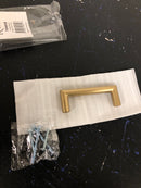 Top Knobs TK940HB Kinney 3 Inch Center to Center Handle Cabinet Pull from the Lynwood Series - Honey Bronze