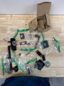 Baldwin 85386402RENT Soho Right Handed Sectional Single Cylinder Keyed Entry Handleset with 5485V Interior Lever from the Estate Collection - Distressed Oil Rubbed Bronze