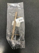 Deltana P310U5 Solid Brass Adjustable Center to Center 4.75" Contemporary Bar Cabinet Pull - Antique Brass