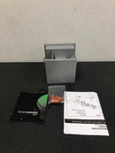 Kovacs P1243-566-L Baffled Single Light 5" Tall LED Outdoor Wall Sconce - Silver Dust