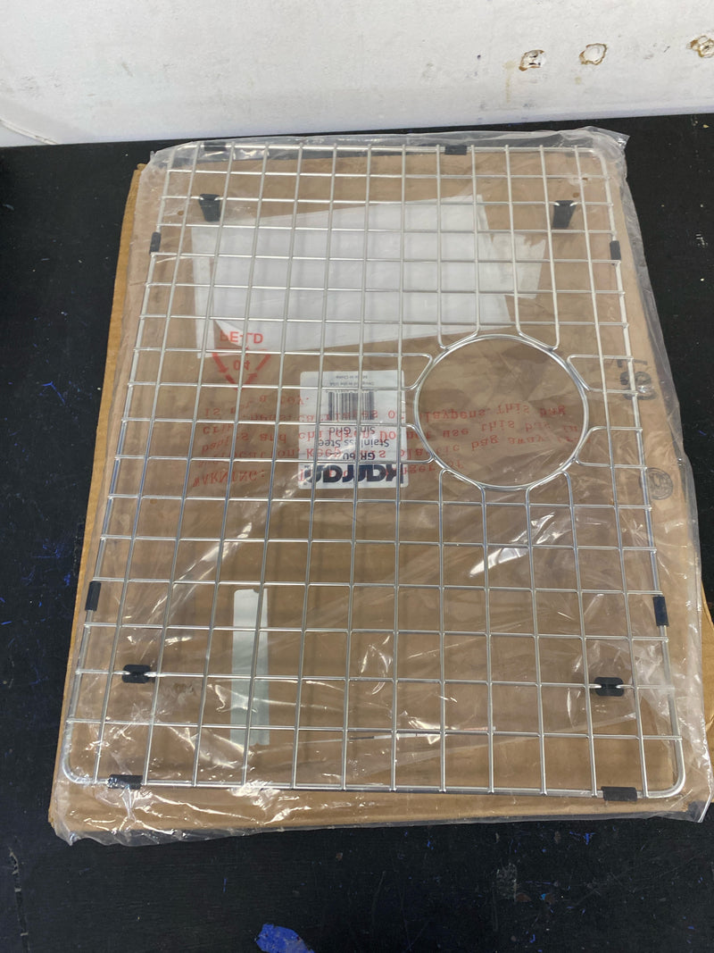 Karran GR-6022 20-1/2 in. x 15 in. Stainless Steel Bottom Grid Fits QT-820 and QU-820