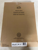 Bemis 200SLOWT 248 Classic Colors Round Closed-Front Toilet Seat and Lid Quick Release - Espresso Brown