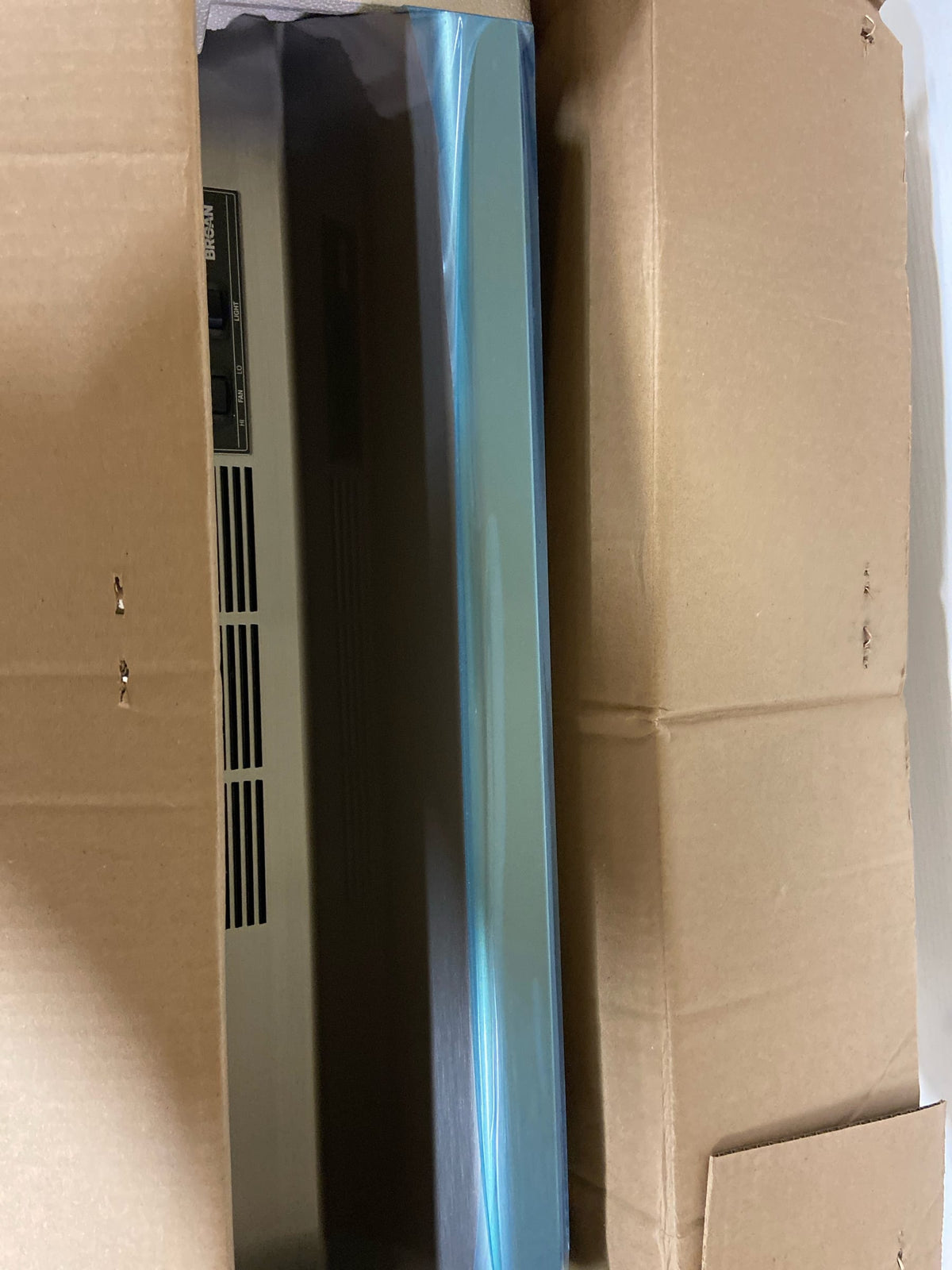 Broan 4130SF 30" Wide Steel Non Ducted Under Cabinet Range Hood with Charcoal Filter and Axial Fan from the Economy Collection - Stainless Finish