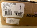 Kwikset 800CELIP-L03S.STRKP Chelsea Sectional Single Cylinder Keyed Entry Exterior Pack Handleset with SmartKey - Polished Brass