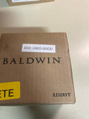 Baldwin SCCRD150 Contemporary Round Single Cylinder Keyed Entry Deadbolt - Satin Nickel