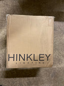 Hinkley Clarendon Collection Transitional Three Light Pendant Foyer, Aged Zinc
