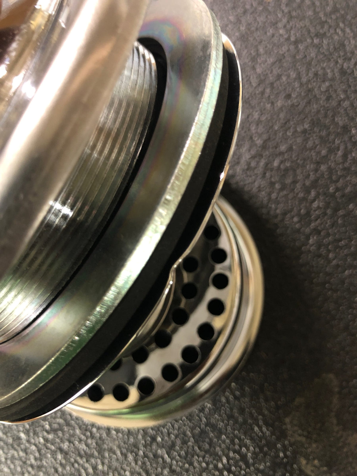 Kohler K-8799-CP Duostrainer Basket Strainer and Sink Drain - Polished Chrome