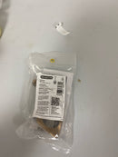 Amerock H37001CZ | Vicinity Double Prong Decorative Wall Hook | Champagne Bronze Hook for Coats, Hats, Backpacks, Bags | Hooks for Bathroom, Bedroom, Closet, Entryway, Laundry Room, Office