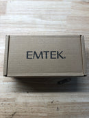 Emtek 5050FRKUS19 Freestone Non-Turning Two-Sided Dummy Door Knob Set with Square Rose from the Urban Modern Collection - Flat Black