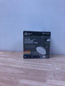 Commercial electric 91846 4 in. Selectable CCT Integrated LED Retrofit Ultra-Slim White Recessed Light Trim