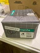 hansgrohe Toilet Paper Holder Easy Install 5-inch Classic Accessories in Rubbed Bronze, 06093920