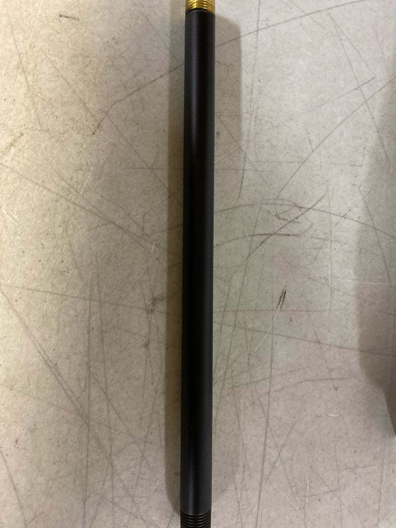 Delta U4998-BL 14" Ceiling Mounted Shower Arm and Shower Arm Flange - Matte Black