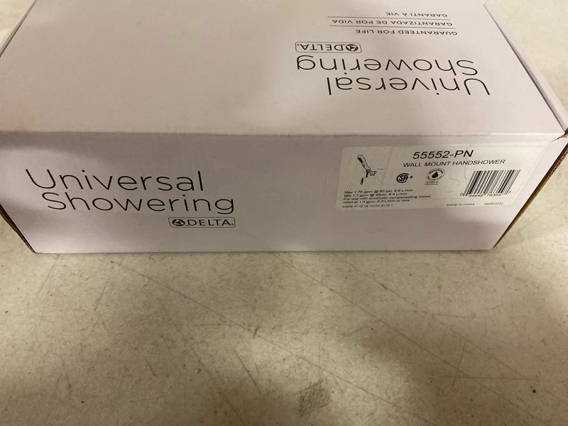 Delta Faucet 55552-PN Wall Mount Handshower, Polished Nickel