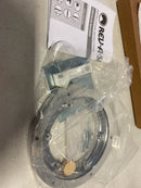 Rev-A-Shelf 4BS-7-1 Wood Classics 7" Aluminum Swivel Bearing Base for Kidney / D Shaped Lazy Susan Shelves - Aluminum