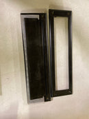 Baldwin 0012102 Package Sized Spring Tension Brass Letter Box Plate - Oil Rubbed Bronze