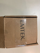 Emtek 5122HLOUS14RH Helios Right Handed Single Cylinder Keyed Entry Door Lever Set with Square Rose - Polished Nickel