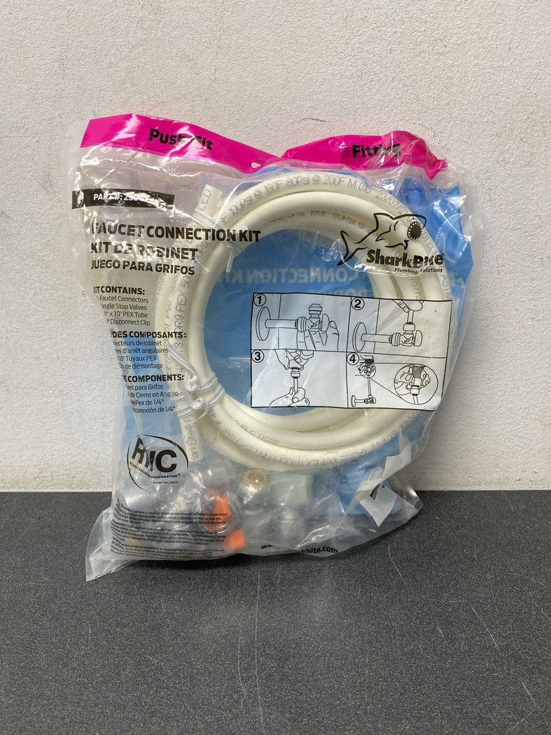 Sharkbite 25087 Push-to-Connect Faucet Installation Kit