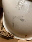 KOHLER Caxton White Undermount Oval Bathroom Sink with Overflow Drain (21.25-in x 17.25-in)