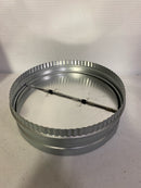 Trade-Wind DPR008 Damper for 8 Inch Round Duct with Neoprene Seal and Spring Loaded Butterfly - N/A